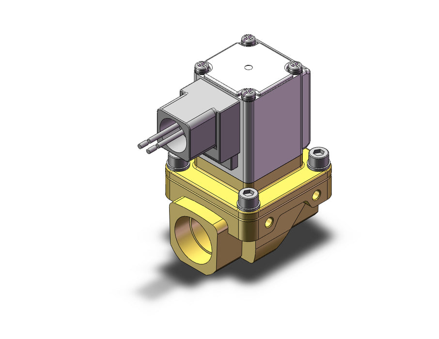 VXZ252HSC Pilot Op 2 Port Solenoid Valve, (N.C.)