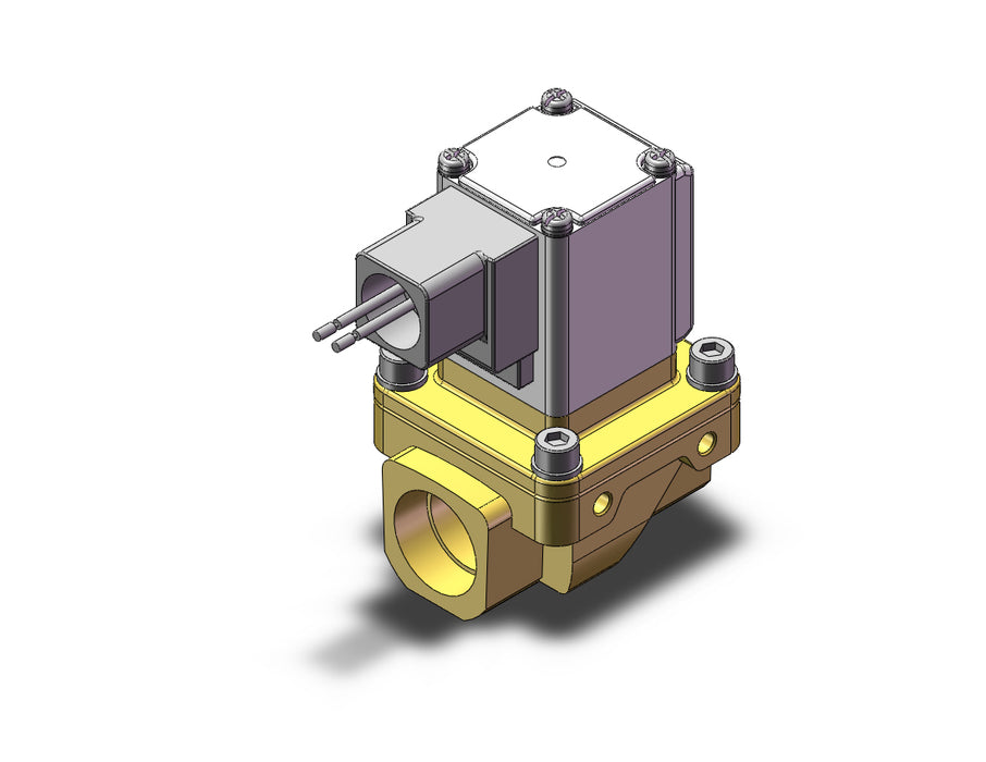 VXZ252HUC Pilot Op 2 Port Solenoid Valve, (N.C.)