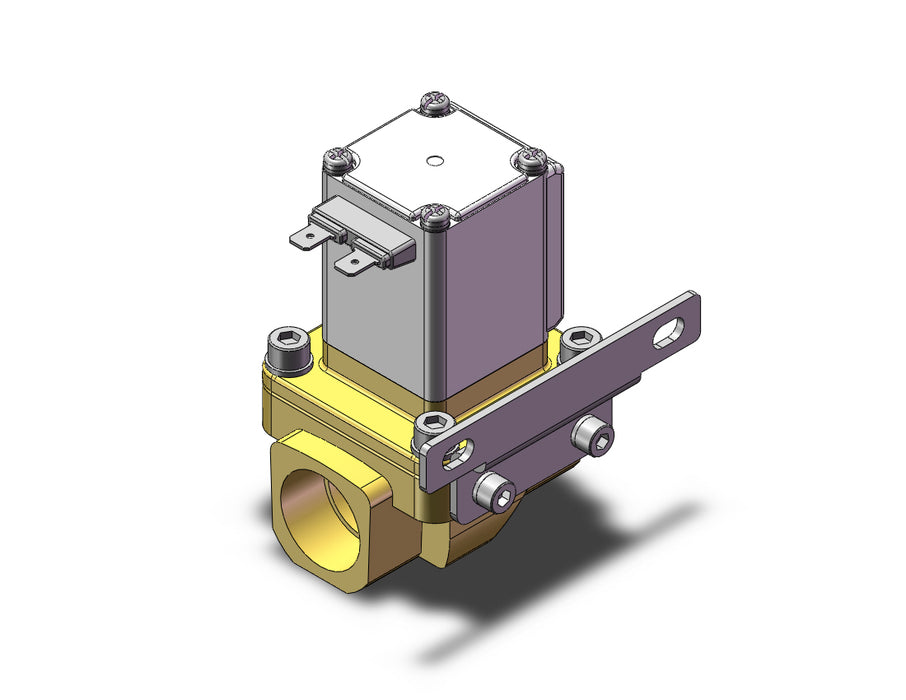 VXZ252HYBXB Pilot Op 2 Port Solenoid Valve, (N.C.)
