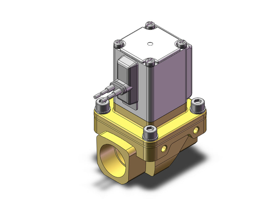 VXZ252HZ1AB Pilot Op 2 Port Solenoid Valve, (N.C.)
