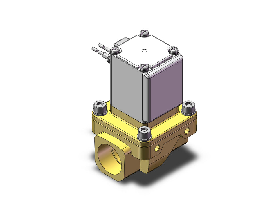VXZ252HZ1BBXCA Pilot Op 2 Port Solenoid Valve, (N.C.)