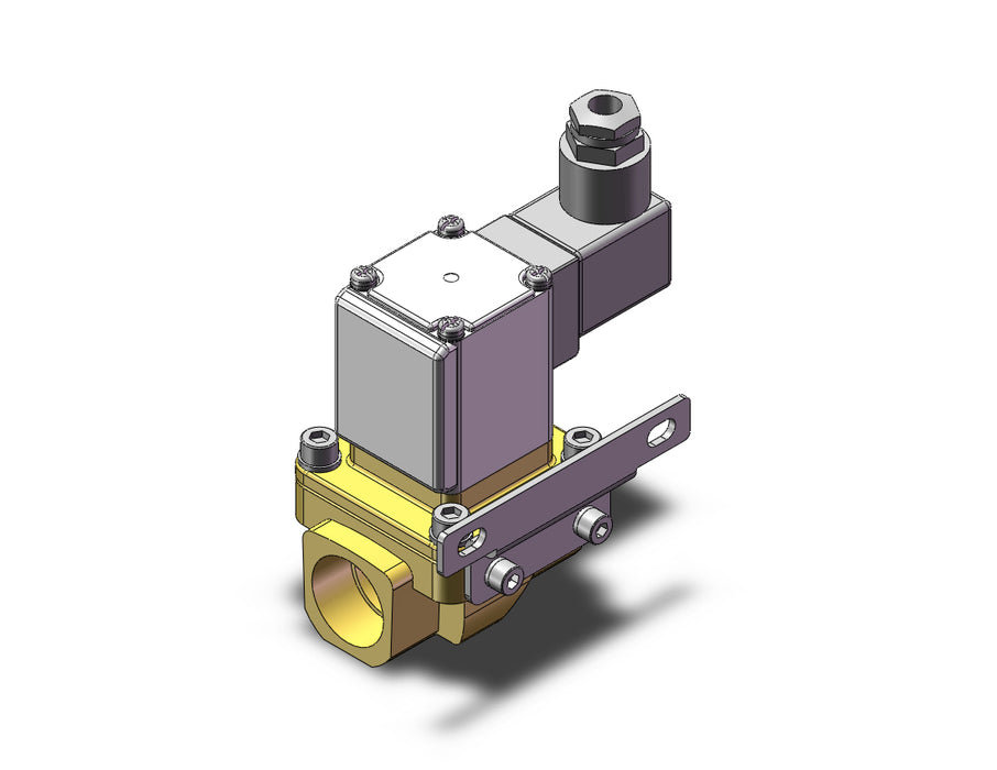VXZ252HZ2ABXBB Pilot Op 2 Port Solenoid Valve, (N.C.)