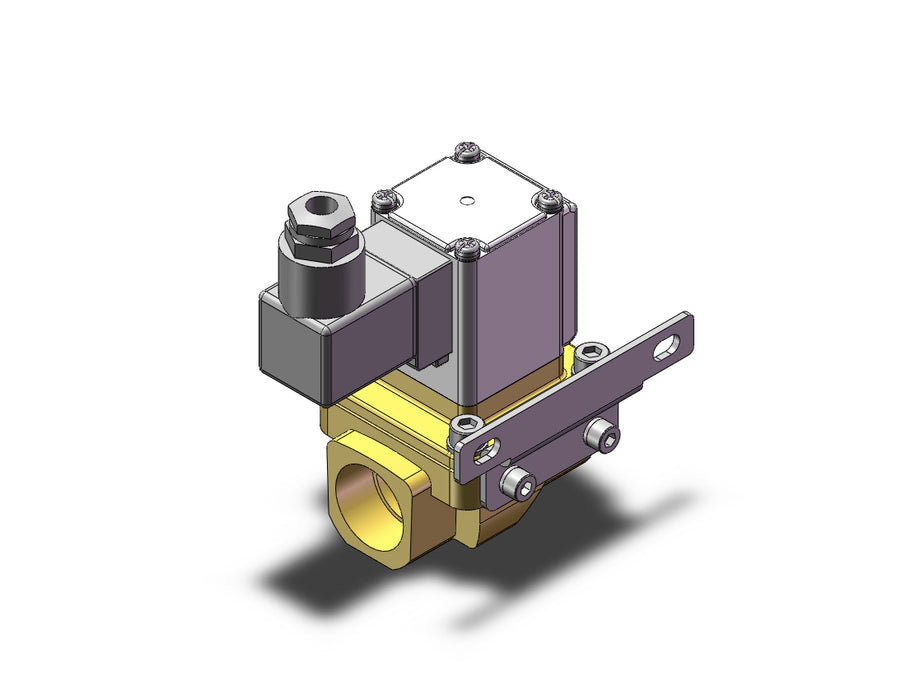 VXZ252HZ2ABXB Pilot Op 2 Port Solenoid Valve, (N.C.)