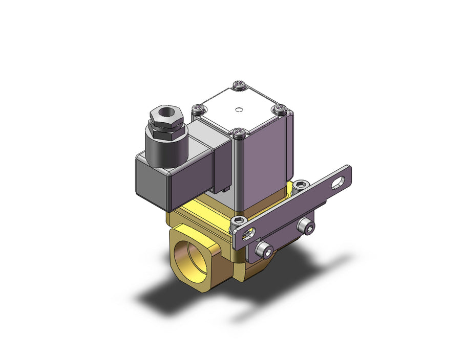 VXZ252HZ3AXB Pilot Op 2 Port Solenoid Valve, (N.C.)