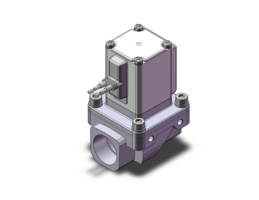 VXZ252JFE Pilot Op 2 Port Solenoid Valve, (N.C.)