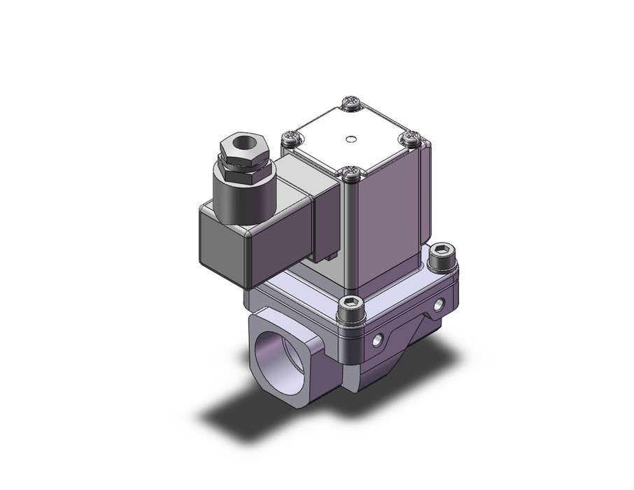 VXZ252JGL Pilot Op 2 Port Solenoid Valve, (N.C.)