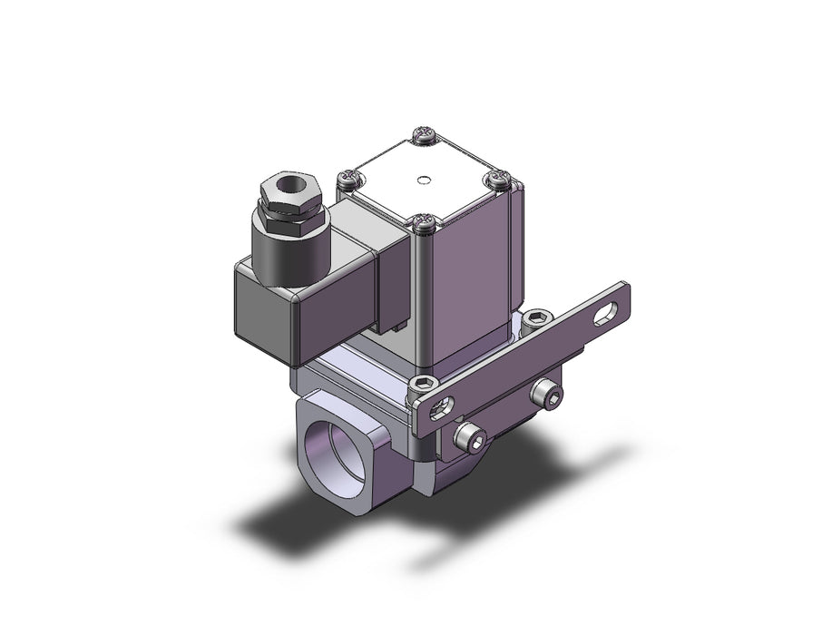 VXZ252JGXB Pilot Op 2 Port Solenoid Valve, (N.C.)