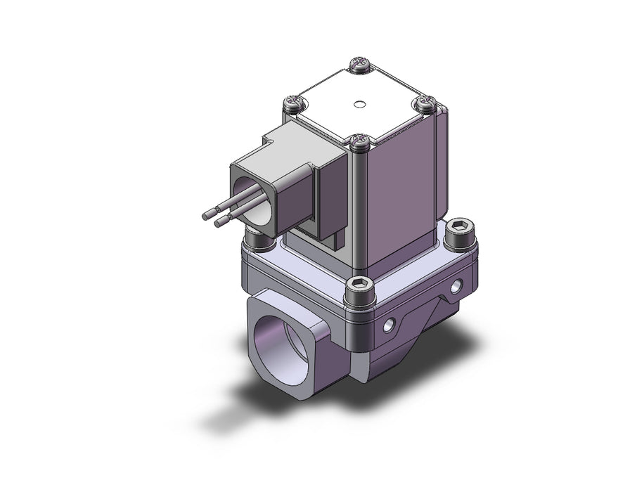 VXZ252JSG Pilot Op 2 Port Solenoid Valve, (N.C.)