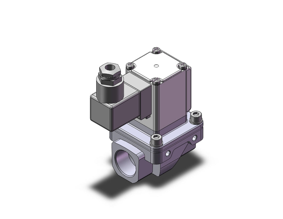 VXZ252JZ2AK Pilot Op 2 Port Solenoid Valve, (N.C.)