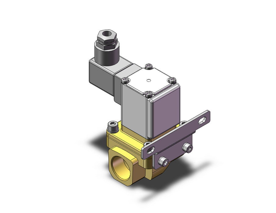 VXZ253HGAXBA Pilot Op 2 Port Solenoid Valve, (N.C.)