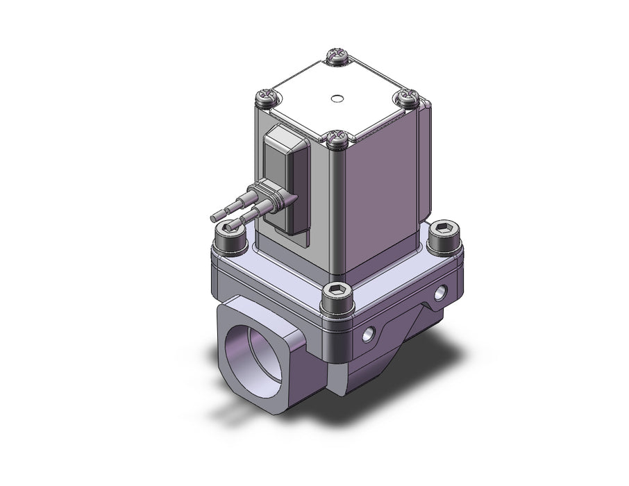 VXZ253JF Pilot Op 2 Port Solenoid Valve, (N.C.)