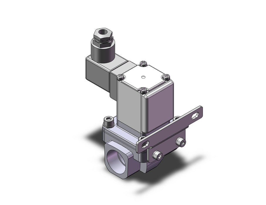 VXZ253JZ1JBXBA Pilot Op 2 Port Solenoid Valve, (N.C.)