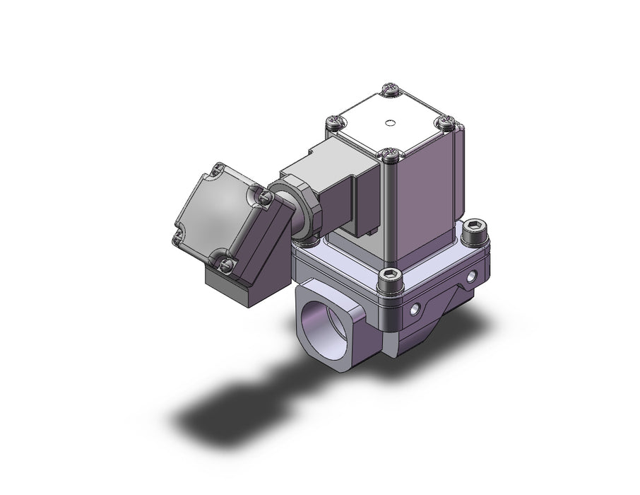 VXZ255JPB Pilot Op 2 Port Solenoid Valve, (N.C.)