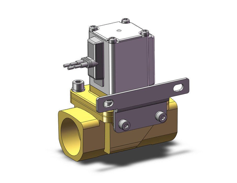 VXZ260KFBXB Pilot Op 2 Port Solenoid Valve, (N.C.)