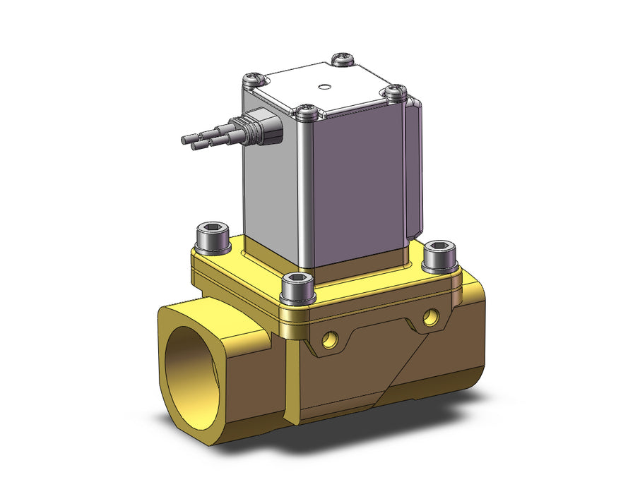 VXZ260KZ1DB Pilot Op 2 Port Solenoid Valve, (N.C.)