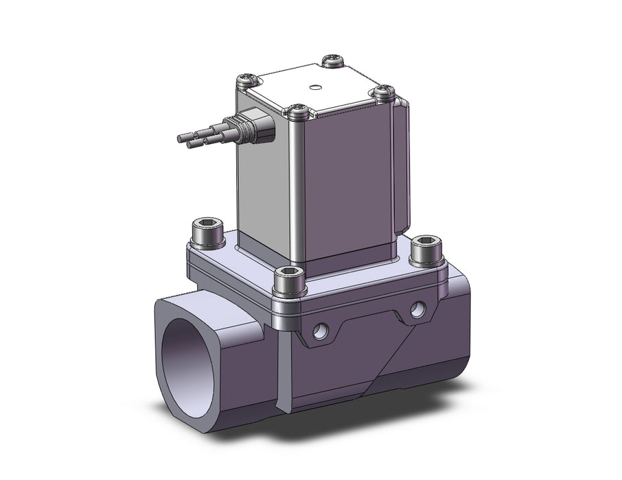 VXZ260LA Pilot Op 2 Port Solenoid Valve, (N.C.)