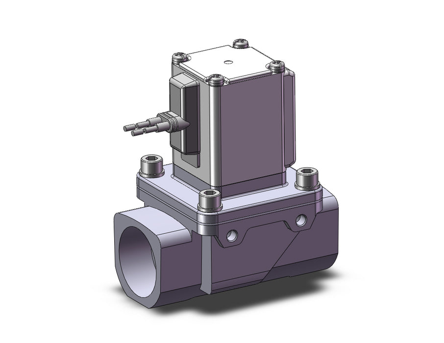 VXZ260LCB Pilot Op 2 Port Solenoid Valve, (N.C.)