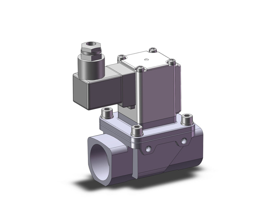 VXZ260LGG Pilot Op 2 Port Solenoid Valve, (N.C.)