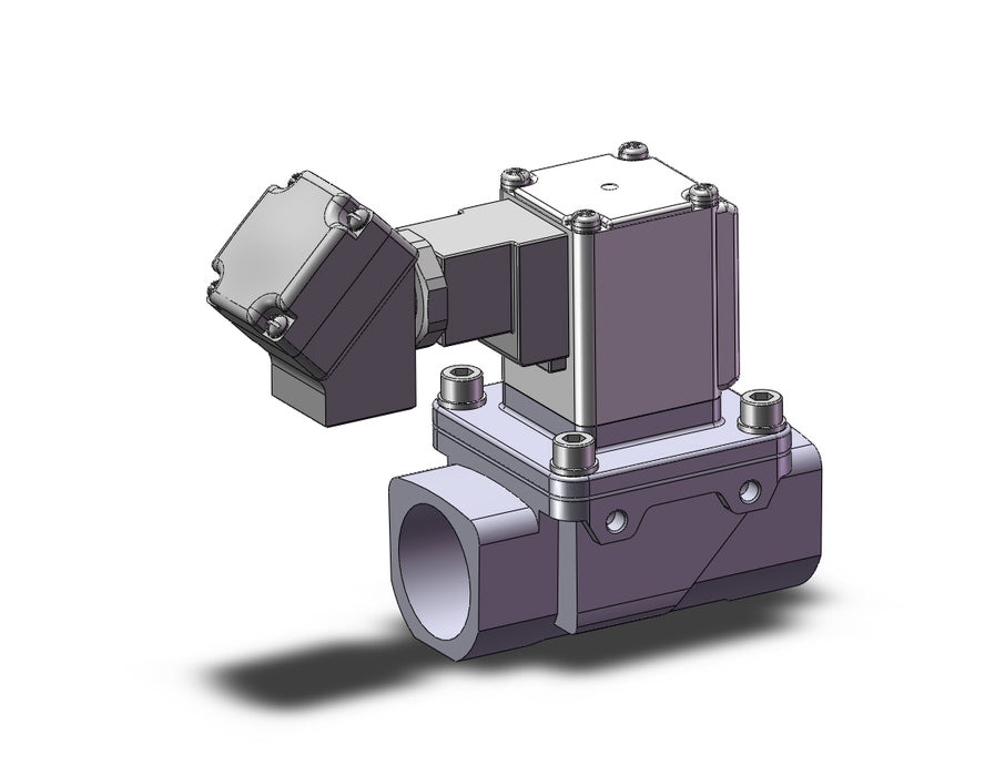 VXZ260LM Pilot Op 2 Port Solenoid Valve, (N.C.)