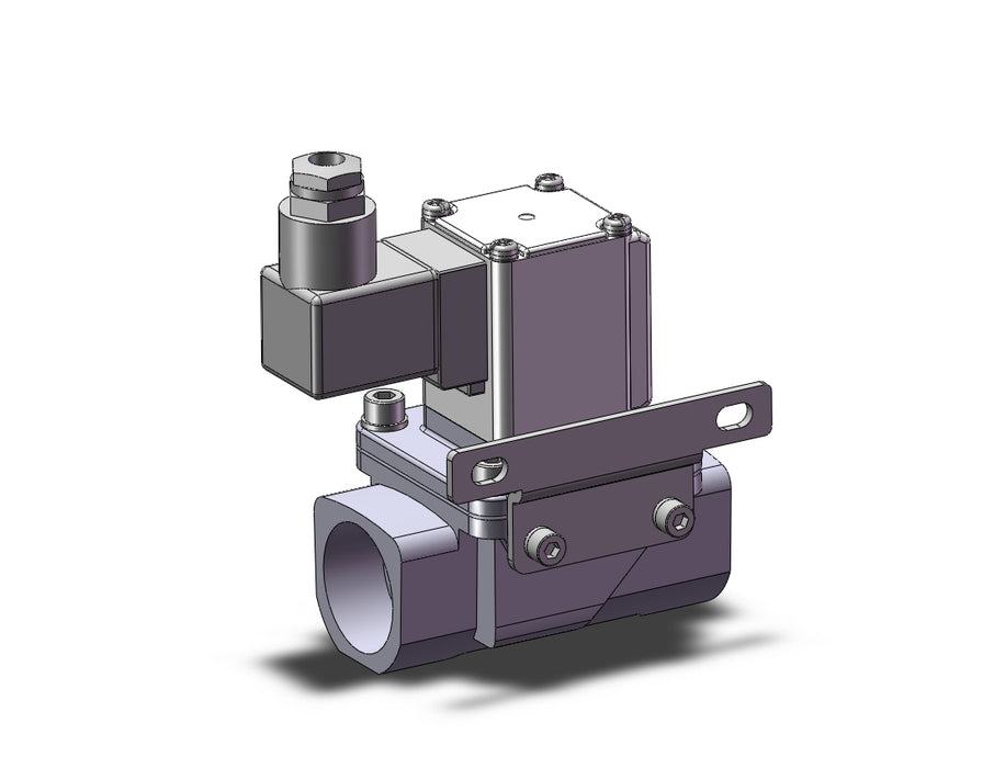 VXZ260LZ2CBXB Pilot Op 2 Port Solenoid Valve, (N.C.)