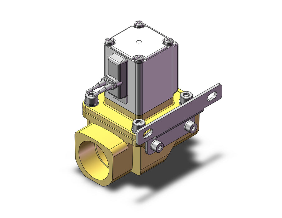 VXZ262KCBXB Pilot Op 2 Port Solenoid Valve, (N.C.)