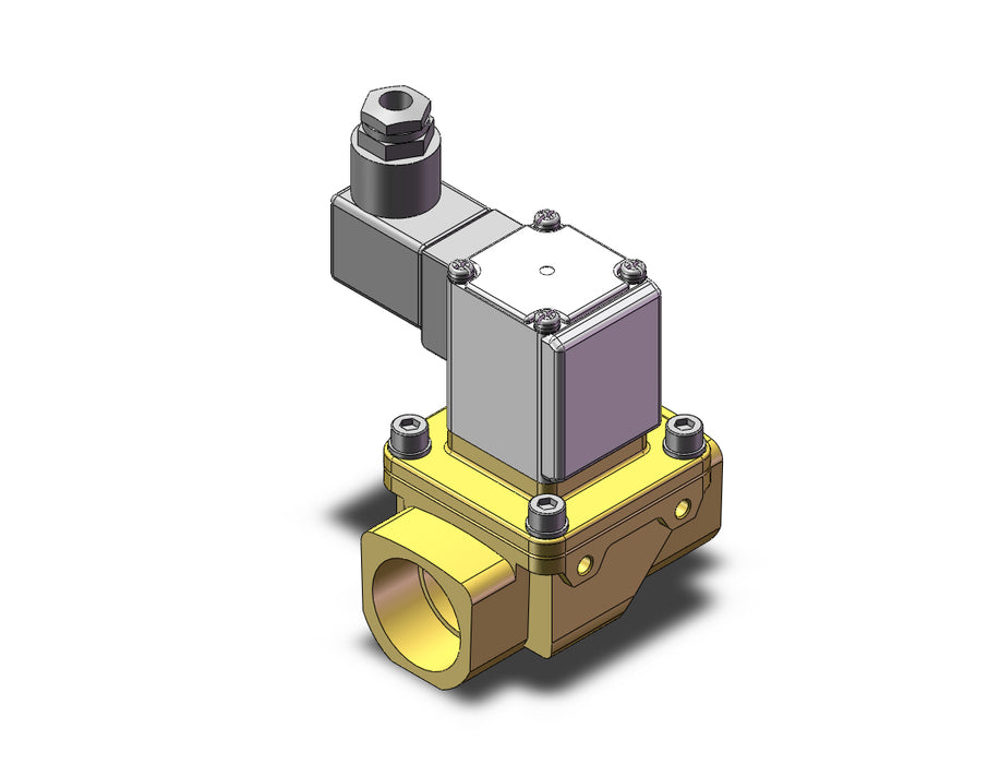 VXZ262KGBXCA Pilot Op 2 Port Solenoid Valve, (N.C.)