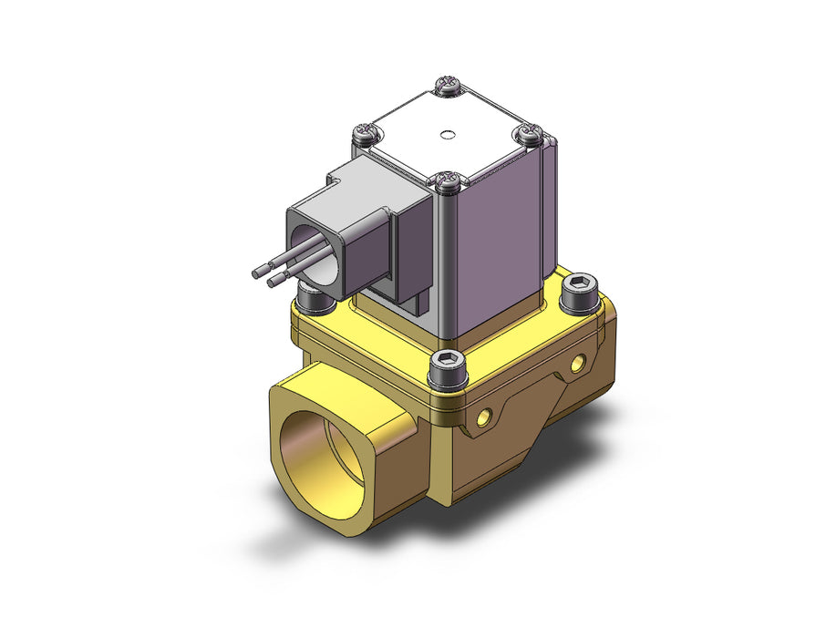 VXZ262KSG Pilot Op 2 Port Solenoid Valve, (N.C.)