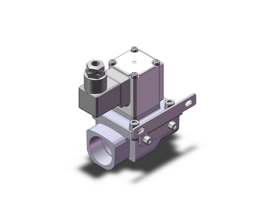 VXZ262LGBXB Pilot Op 2 Port Solenoid Valve, (N.C.)