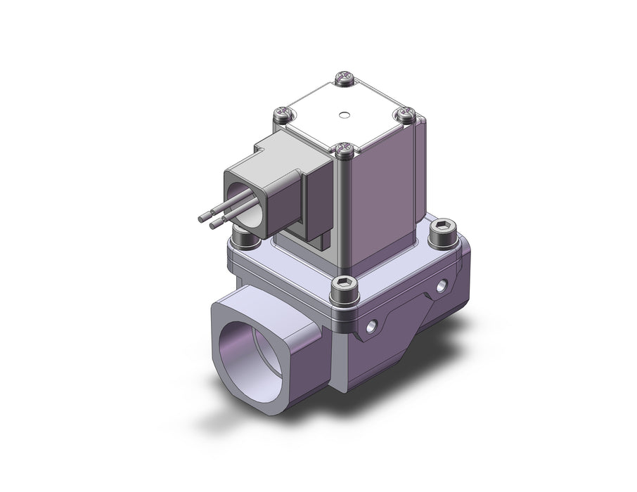 VXZ262LSB Pilot Op 2 Port Solenoid Valve, (N.C.)