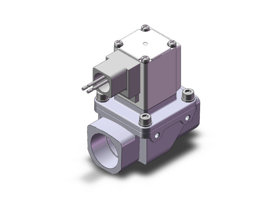 VXZ262LUB Pilot Op 2 Port Solenoid Valve, (N.C.)