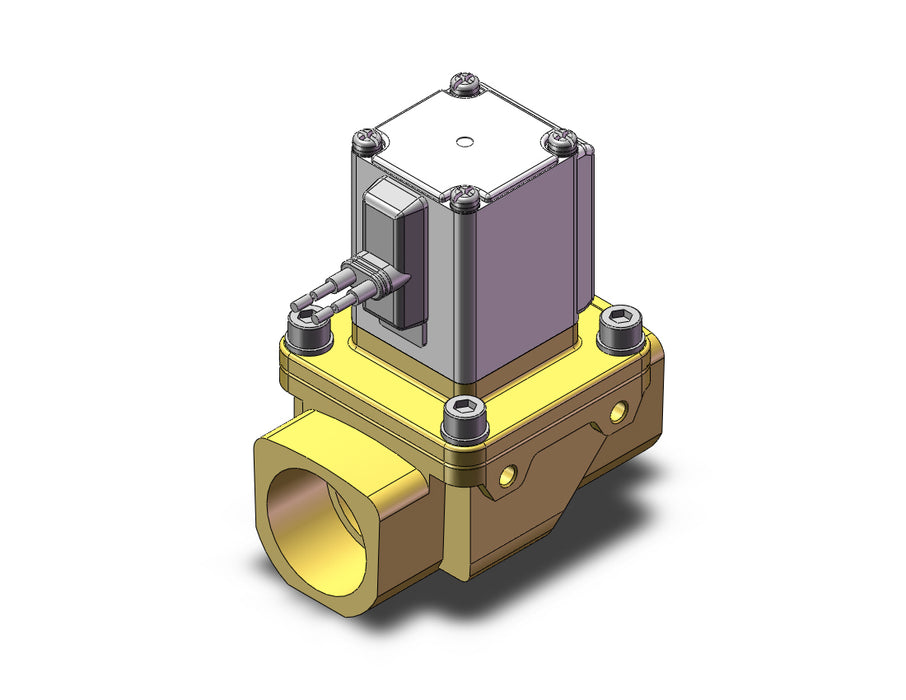 VXZ263KC Pilot Op 2 Port Solenoid Valve, (N.C.)