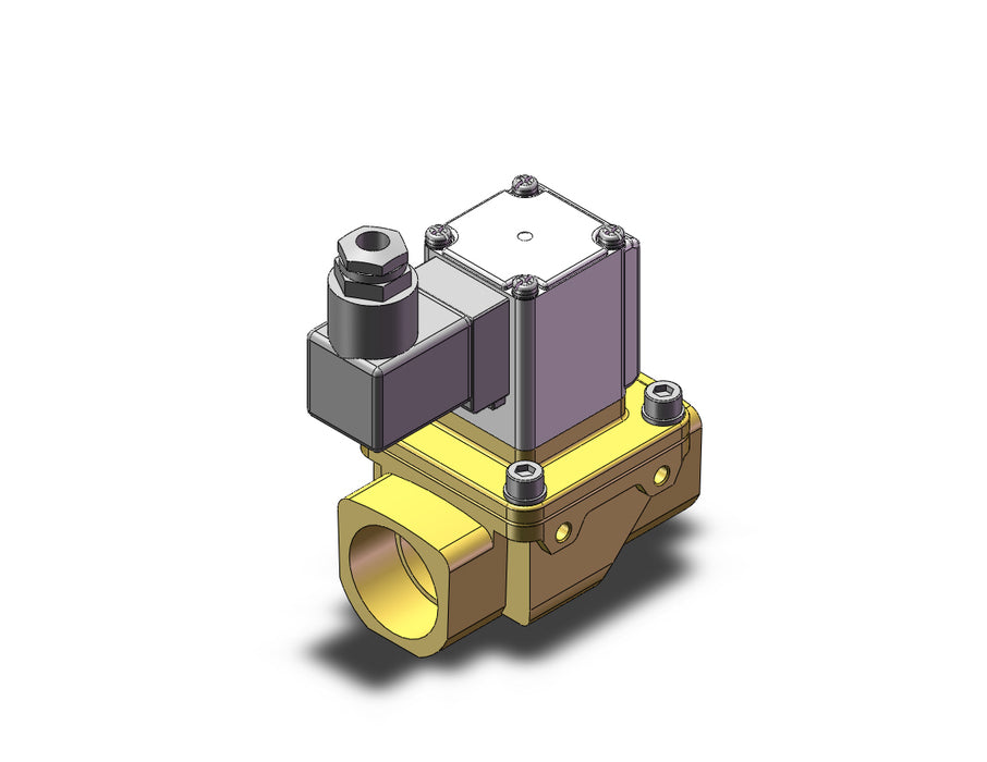 VXZ263KZ1HB Pilot Op 2 Port Solenoid Valve, (N.C.)