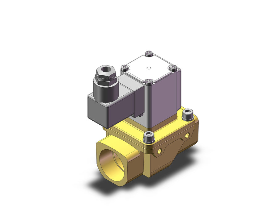VXZ263KZ2HB Pilot Op 2 Port Solenoid Valve, (N.C.)