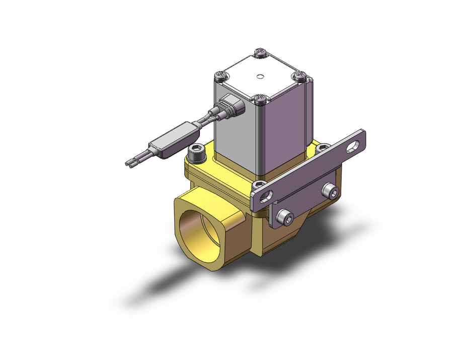 VXZ265KCBXB Pilot Op 2 Port Solenoid Valve, (N.C.)