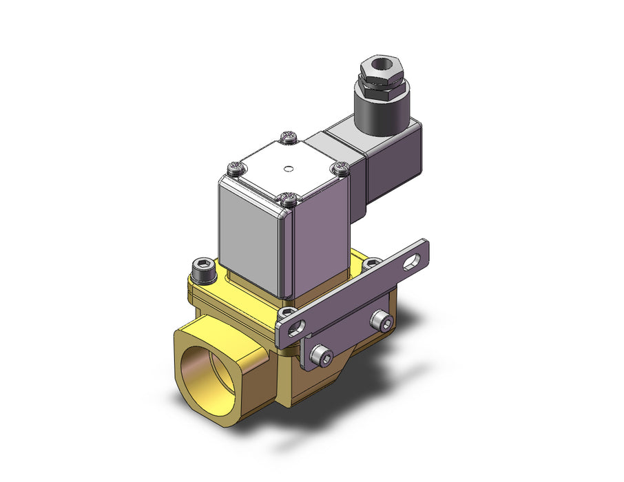VXZ265KGBXBB Pilot Op 2 Port Solenoid Valve, (N.C.)