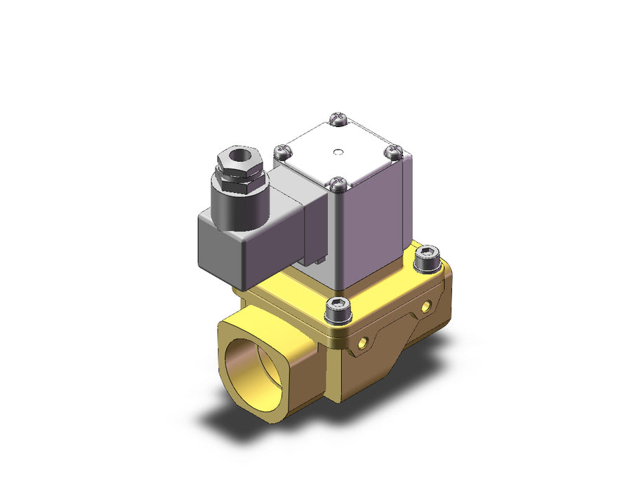 VXZ265KGB Pilot Op 2 Port Solenoid Valve, (N.C.)