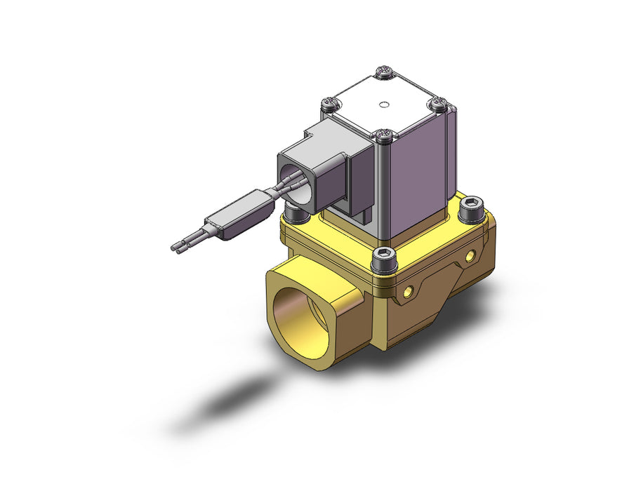VXZ265KW Pilot Op 2 Port Solenoid Valve, (N.C.)