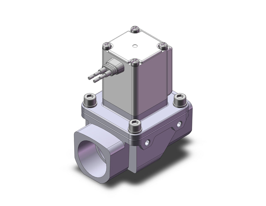 VXZ265LA Pilot Op 2 Port Solenoid Valve, (N.C.)