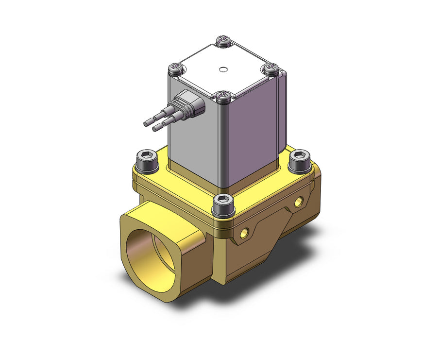 VXZ266KJB Pilot Op 2 Port Solenoid Valve, (N.C.)