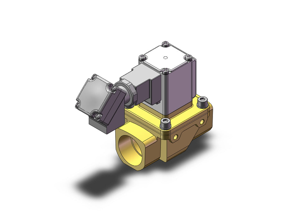 VXZ266KZ1WB Pilot Op 2 Port Solenoid Valve, (N.C.)