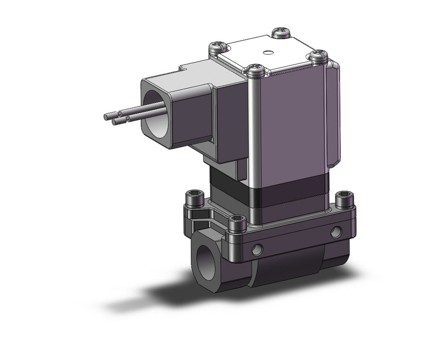 VXZ2A0AUB Pilot Op 2 Port Solenoid Valve, (N.O.)