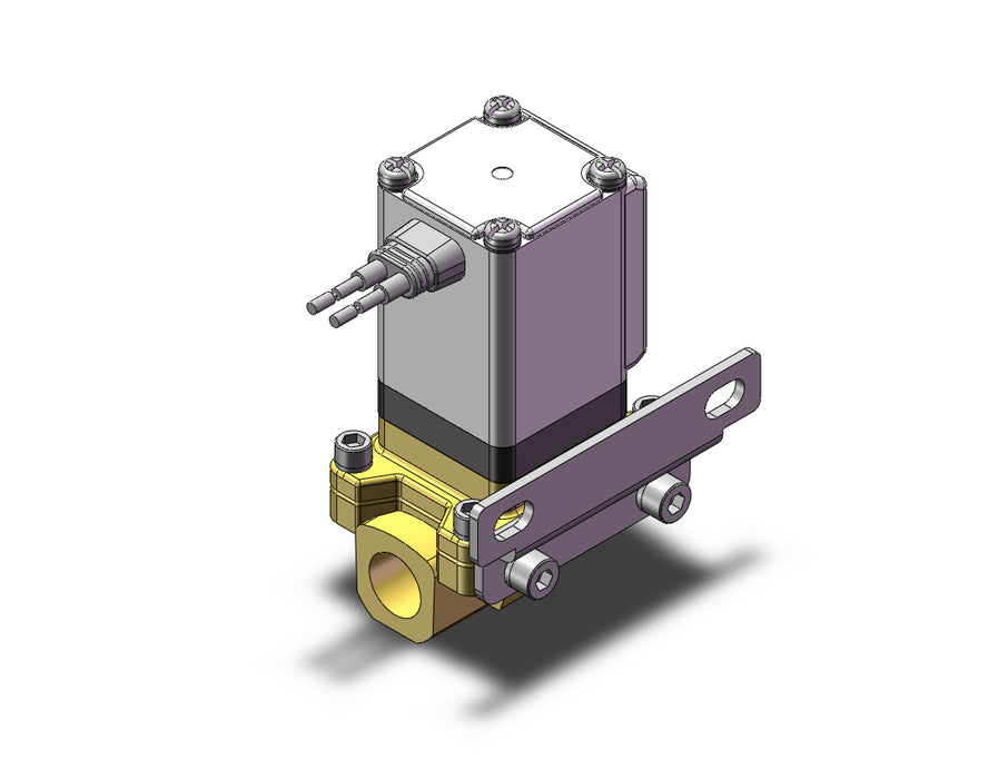 VXZ2A2AABXB Pilot Op 2 Port Solenoid Valve, (N.O.)