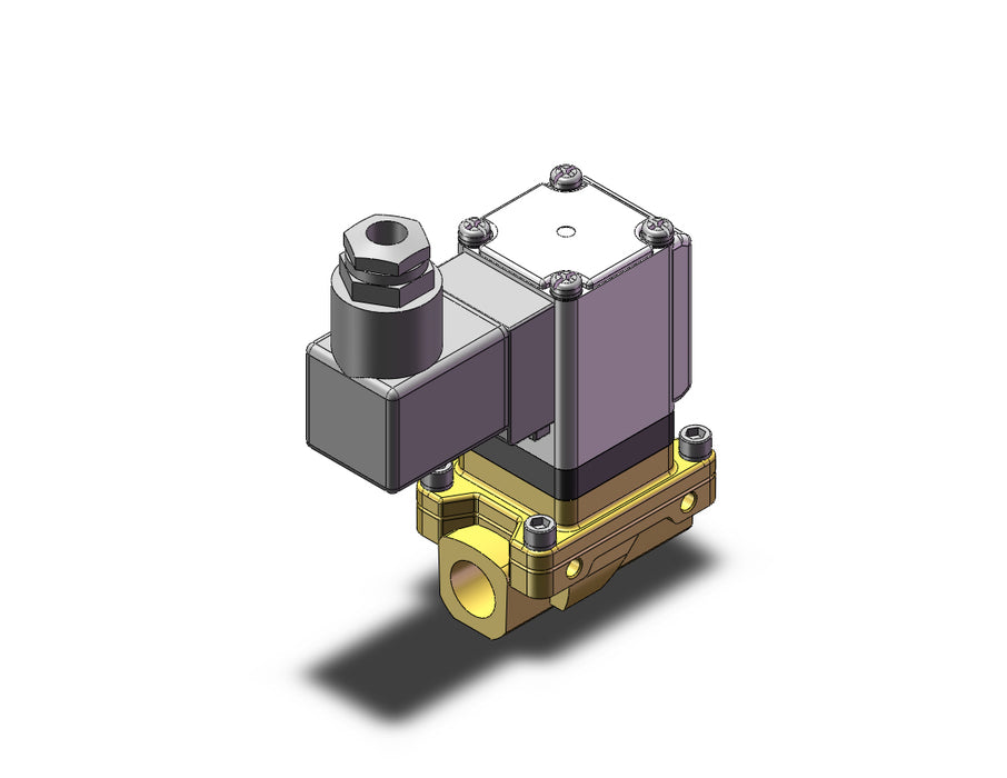 VXZ2A2AZ2AB Pilot Op 2 Port Solenoid Valve, (N.O.)