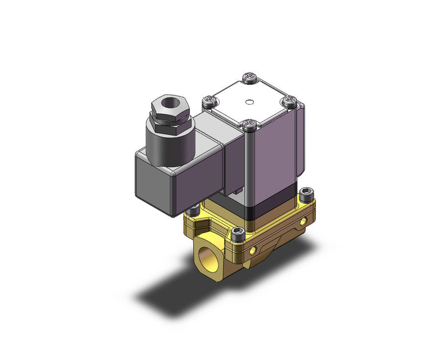 VXZ2A2AZ2CG Pilot Op 2 Port Solenoid Valve, (N.O.)