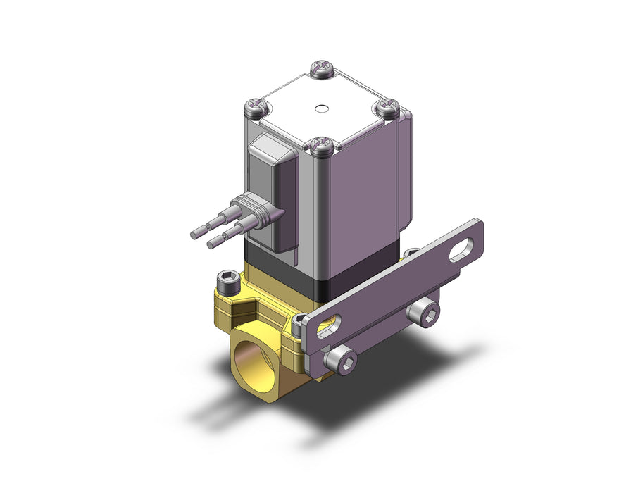 VXZ2A2BCBXB Pilot Op 2 Port Solenoid Valve, (N.O.)