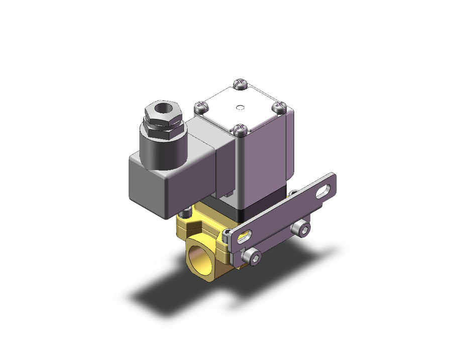 VXZ2A2BZ2AXB Pilot Op 2 Port Solenoid Valve, (N.O.)