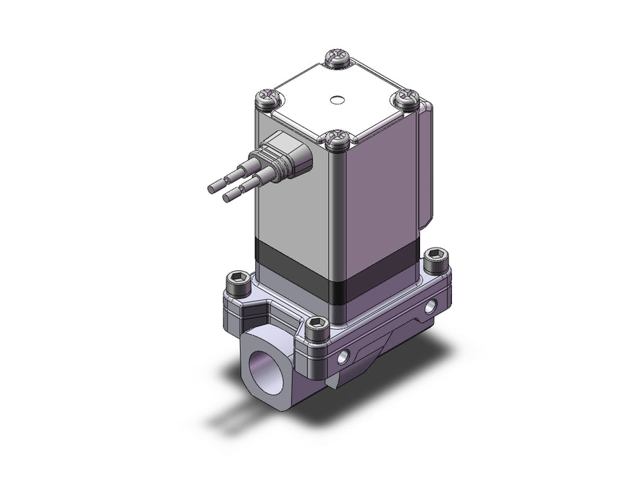 VXZ2A2CAB Pilot Op 2 Port Solenoid Valve, (N.O.)