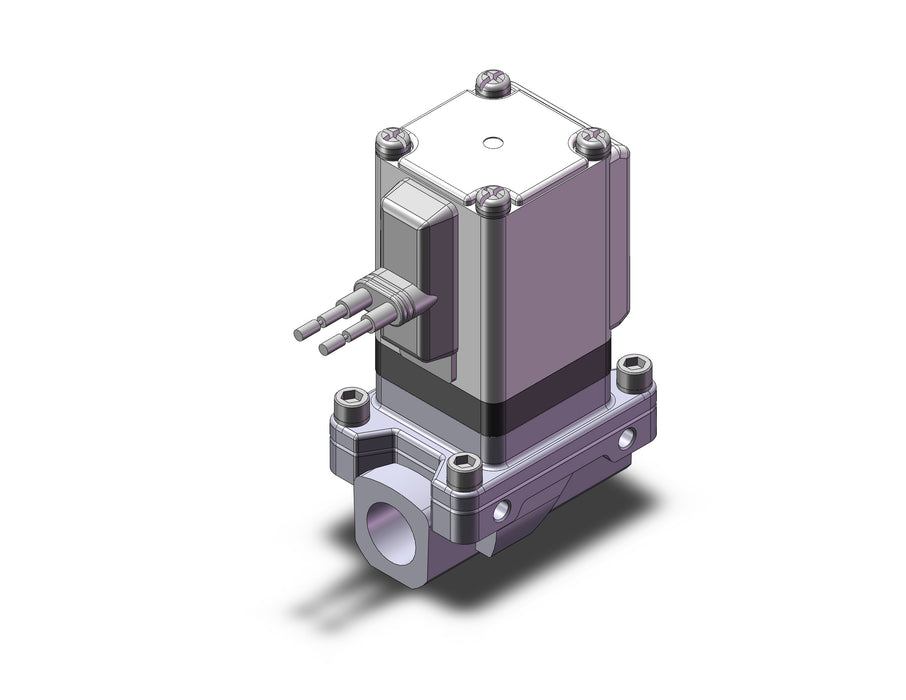 VXZ2A2CEL Pilot Op 2 Port Solenoid Valve, (N.O.)