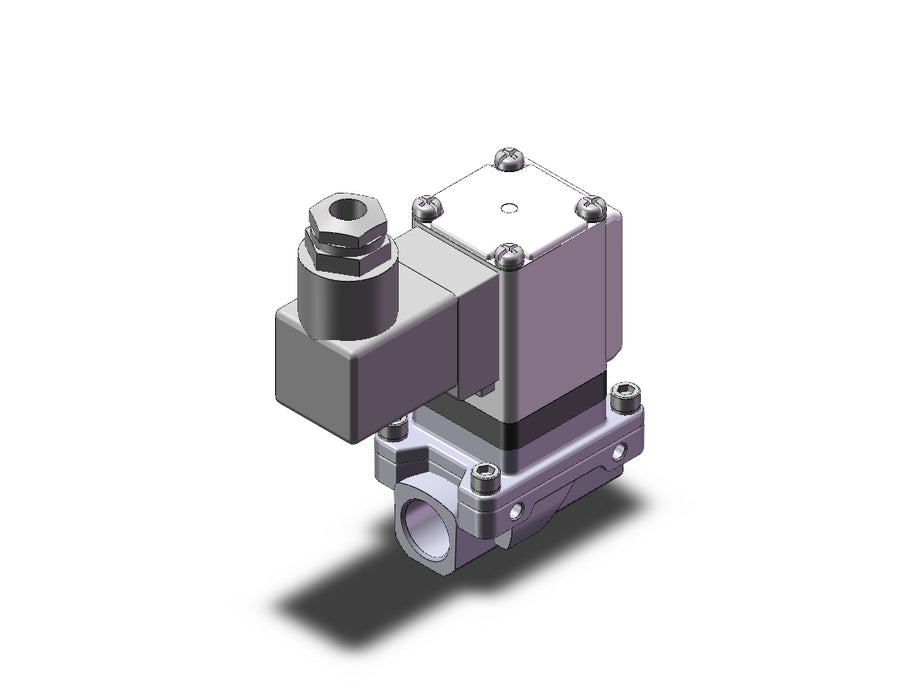 VXZ2A2DGA Pilot Op 2 Port Solenoid Valve, (N.O.)