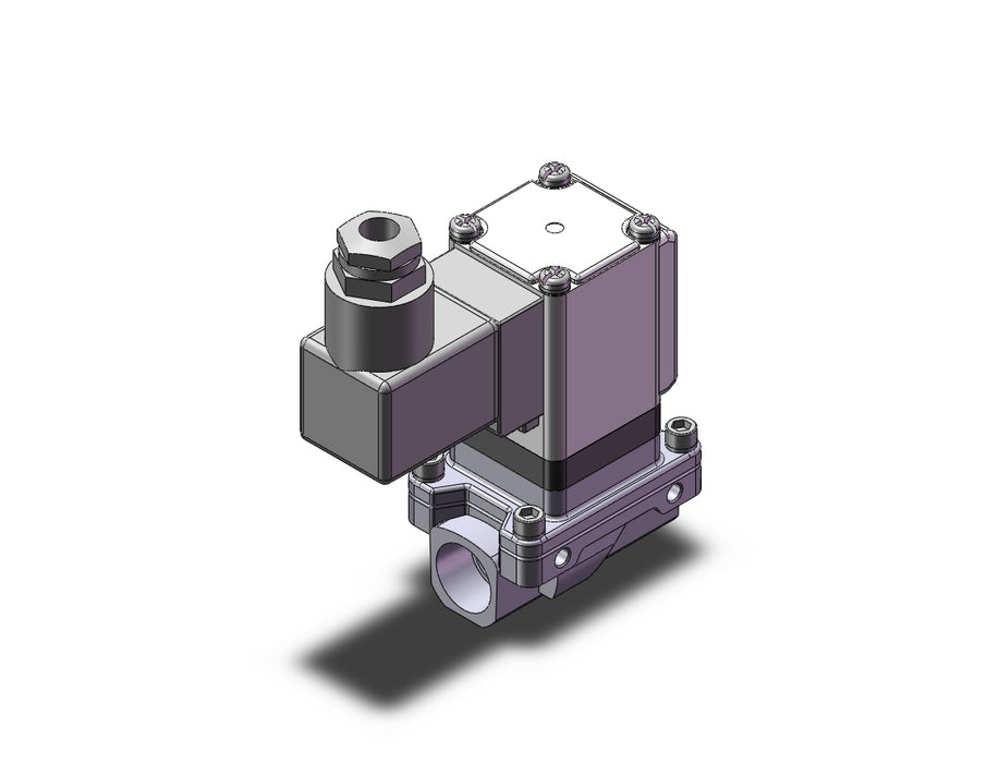 VXZ2A2DZ2AB Pilot Op 2 Port Solenoid Valve, (N.O.)